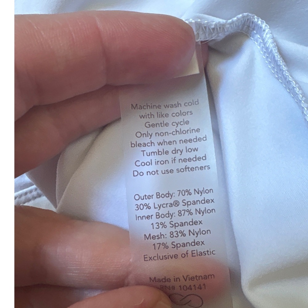 Calia Athletic Dress Women White Square Neck Active Tennis Golf SIZE S - Picture 6 of 7